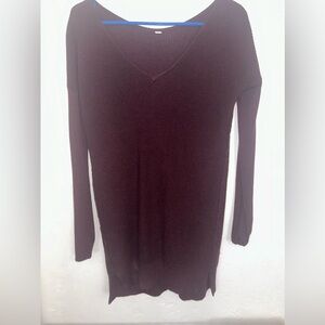Lululemon Sweater long sleeve Maroon Vneck